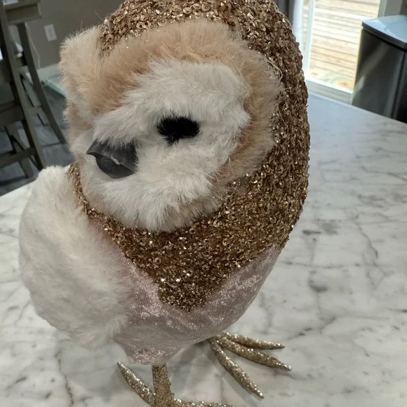 Owl Christmas Decor Ornament
Macy's Plush Owl with Gold and White Details - Picture 7 of 9
